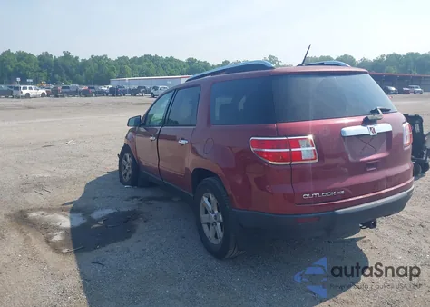 2009 Saturn Outlook Xe из США, поврежденный, VIN 5GZER13D59J147274